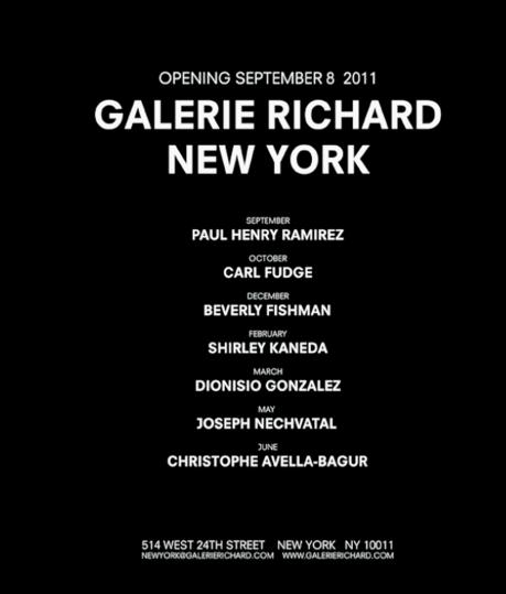 Richard Gallery Opening in New York in September